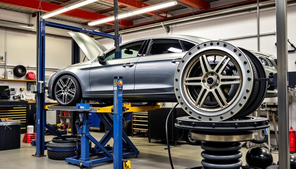 wheel alignment and balancing